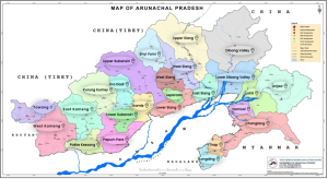 Arunachal Pradesh Renaming by Chinese Political Map