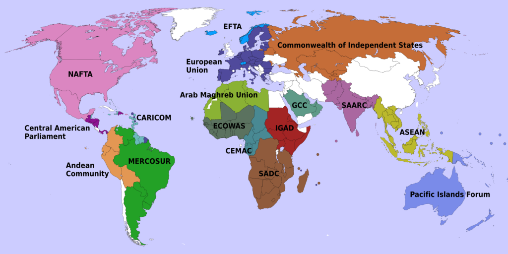 Regionalization in International Relations