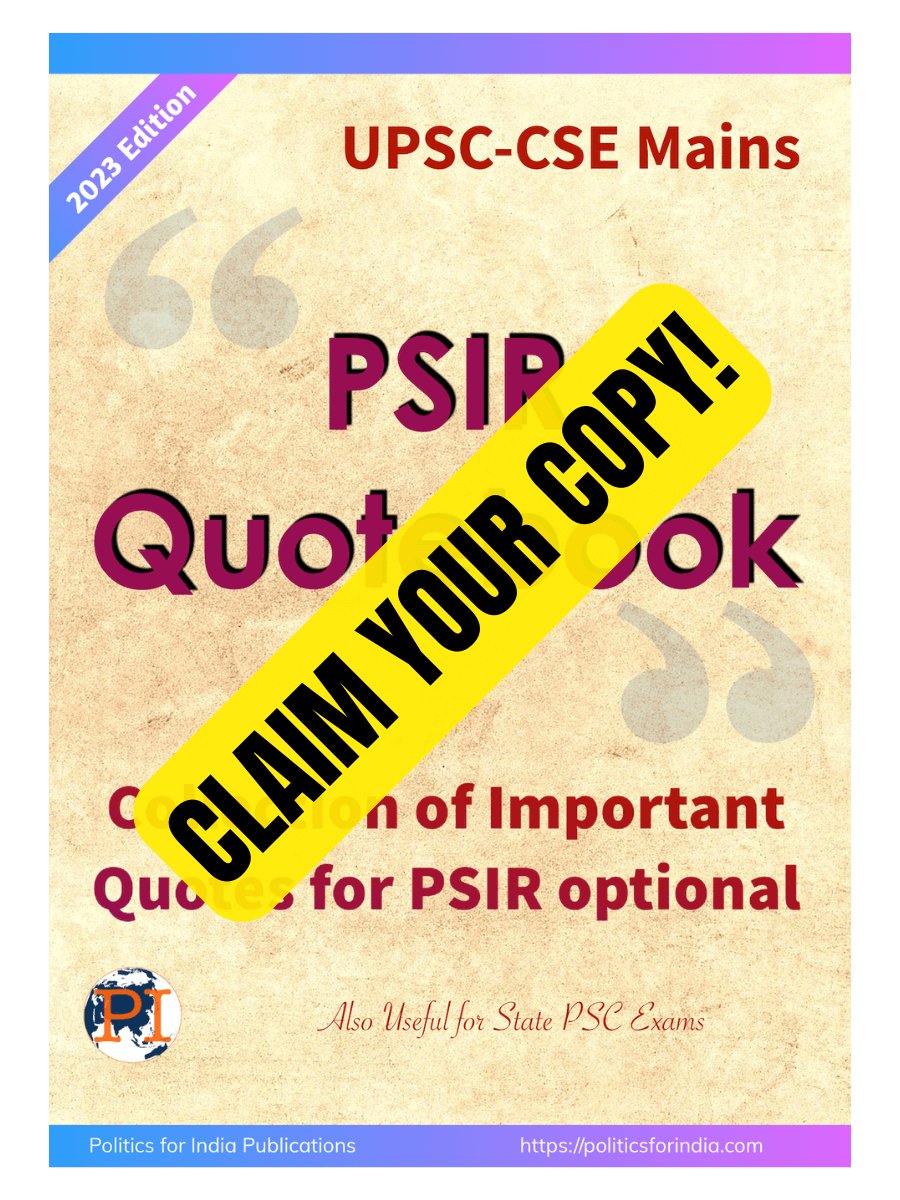 PSIR Quotebook