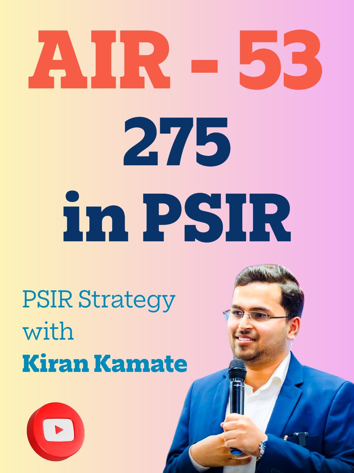 PSIR Topper Kiran Kamate Strategy Interview